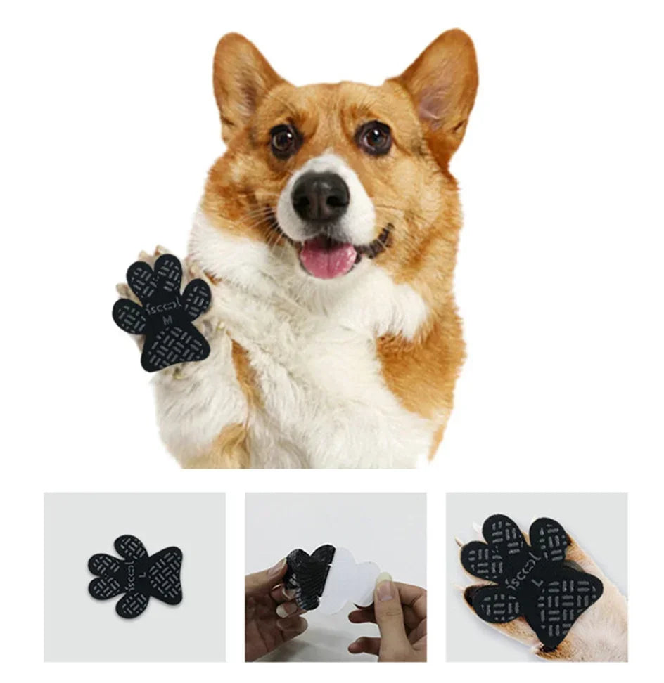 Dog Anti-Slip Pads Waterproof Paw Protectors Self Adhesive Shoe