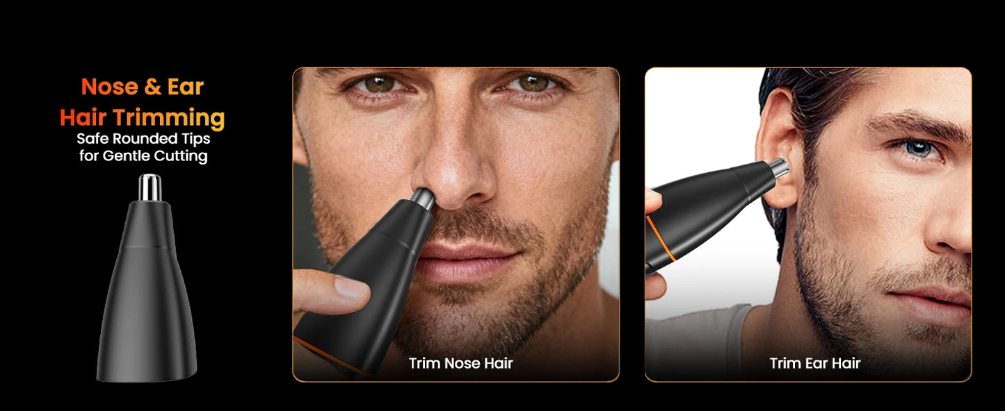 Manscape Body Hair Trimmer 4 in 1 IPX6 Waterproof Beard Trimmer
