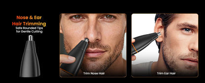 Manscape Body Hair Trimmer 4 in 1 IPX6 Waterproof Beard Trimmer