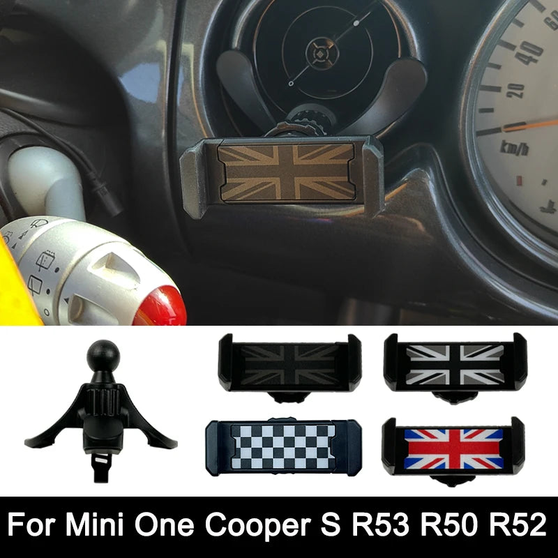 Car Air Vent Outlet Phone Holder For Mini One Cooper