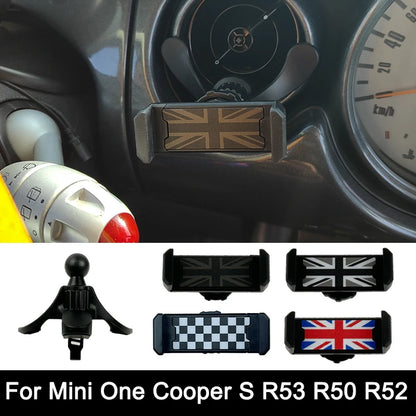 Car Air Vent Outlet Phone Holder For Mini One Cooper