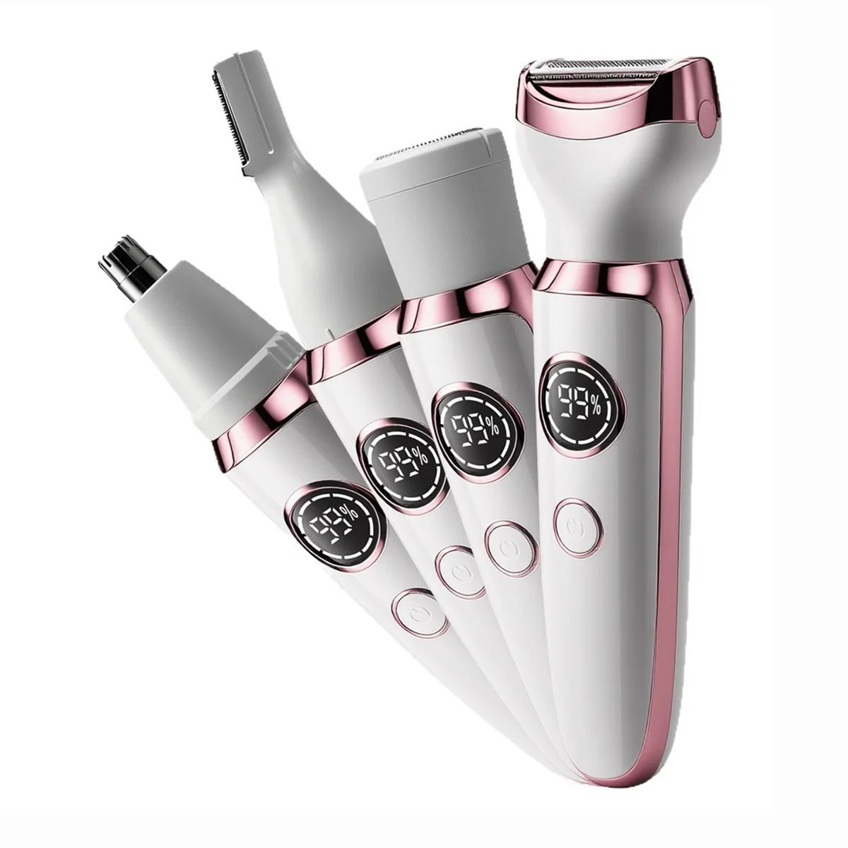 4 in 1 Lady Body Electric Trimmer Eyebrow Nose Women