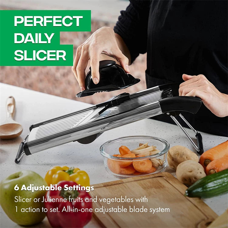 Adjustable Mandoline Slicer Stainless Steel Slicer