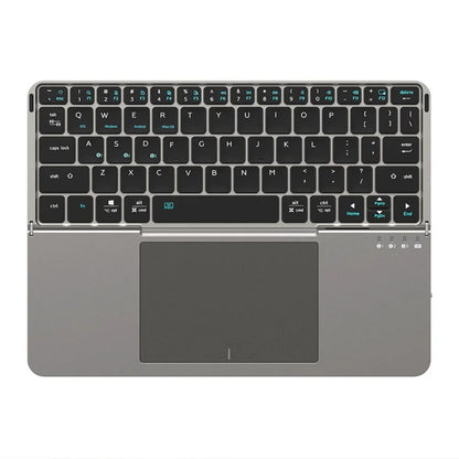 Folding Bluetooth Keyboard PC Phone Holder Wireless Foldable Keyboard