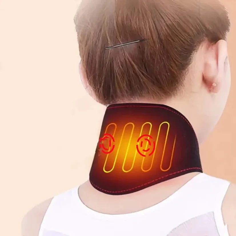 Electric Heated Neck Protection Belt Massage Relaxation