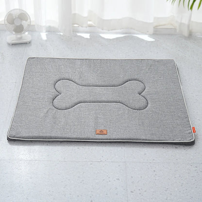 Winter Washable Dog Bed Reversible Dog Crate Pad