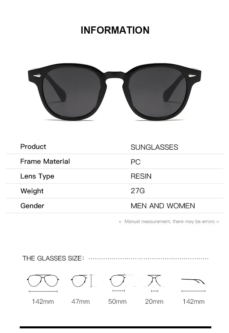 JNPCXI Quality New Retro Round Sunglasses Women