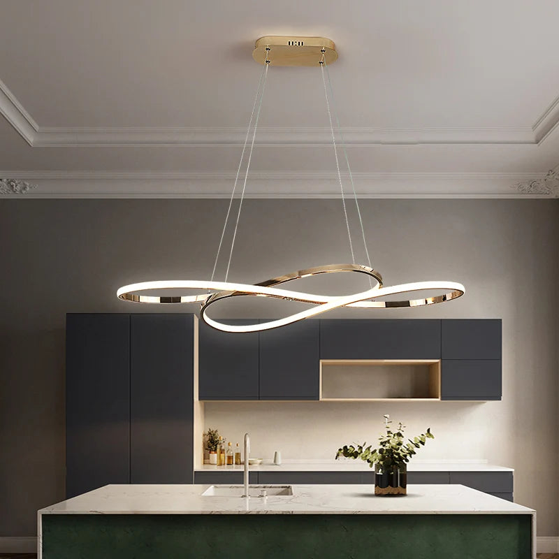 Nordic Simple LED Restaurant Pendant Lights Creative Light