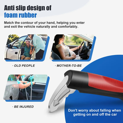 Car Door Assist Handle 2 in 1 Multifunction Vehicle Support