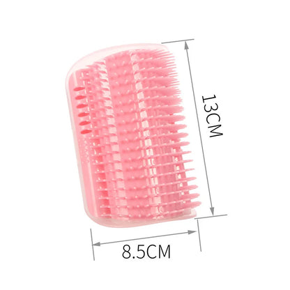Massage Pet Cat Brush Corner Scrape Hair Removal