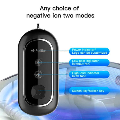 Mini Wearable Necklace  Portable Air Purifier
