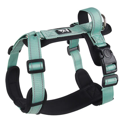 New Pet Harness Reflective With Handle Easy Control