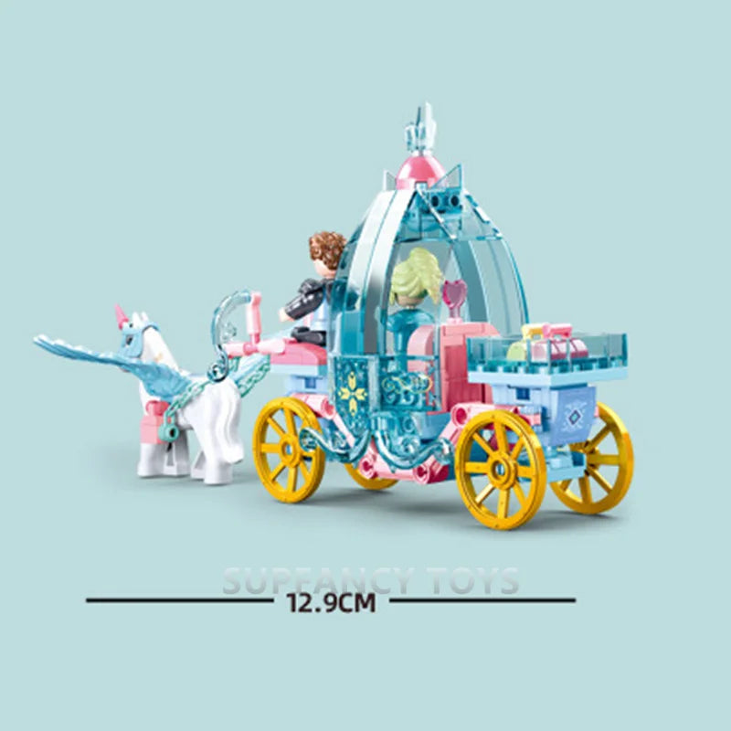 Friends Winter Princess Ice and Snow Carriage