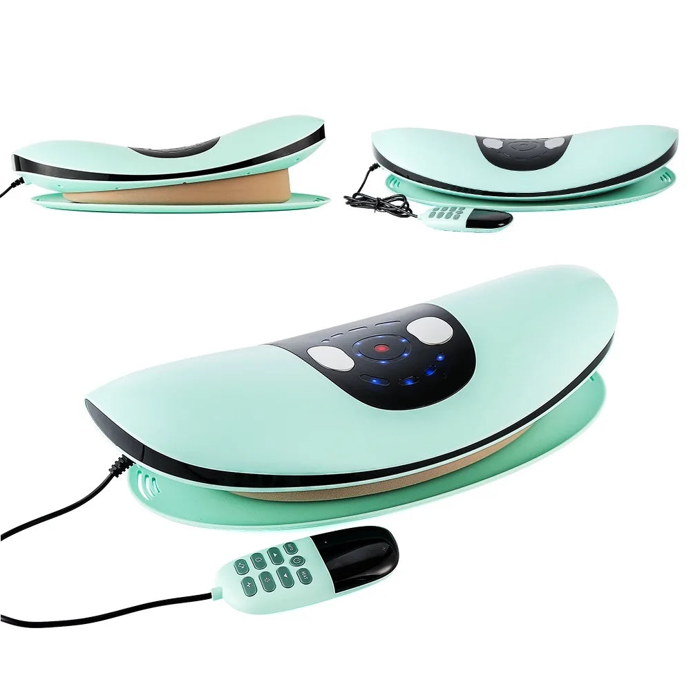 Electric Waist Traction Massager Adjustable Vibration Lumbar