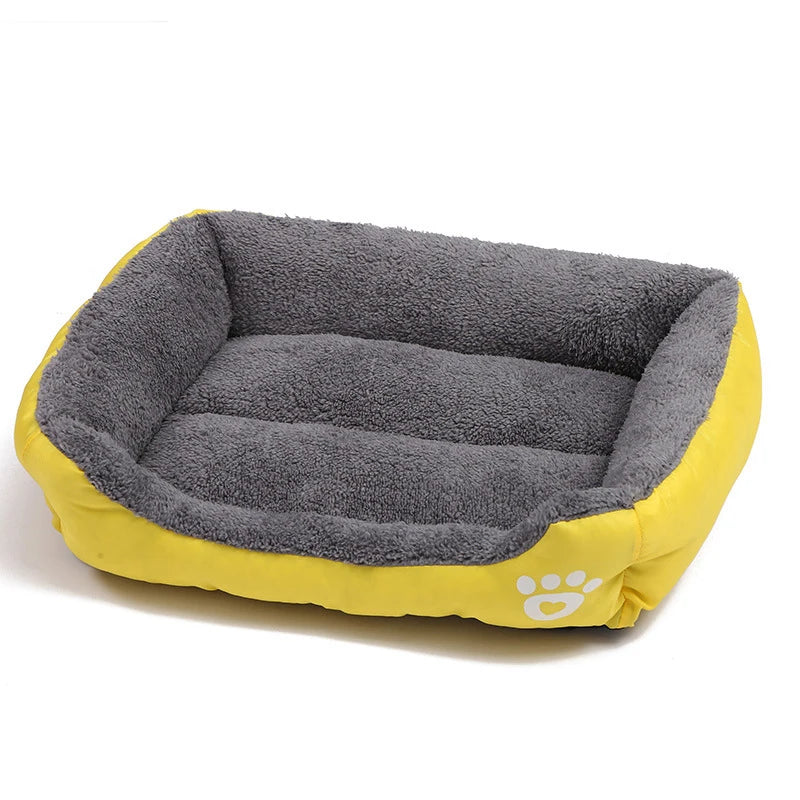 Soft Square Large Dog Sofa Elastic House Cushion