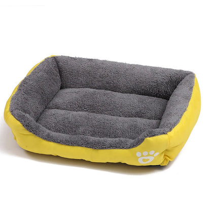 Soft Square Large Dog Sofa Elastic House Cushion
