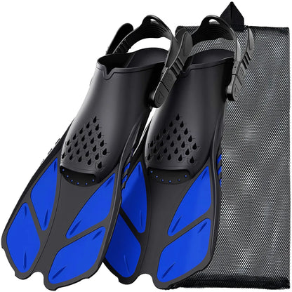 Snorkel Fins Swimming Flippers Adjustable Buckles