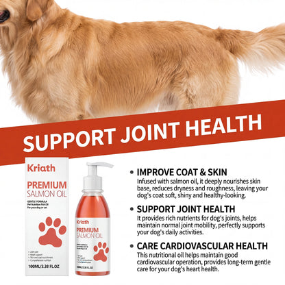 100ml Pure Salmon Oil for Dogs and Cats Omega