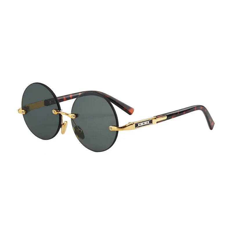 Men's Resin Sunglasses  Frameless UV400 Sunglasses