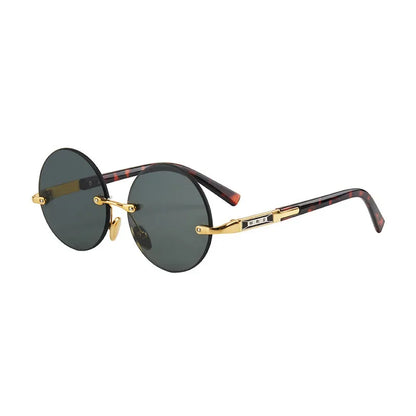 Men's Resin Sunglasses  Frameless UV400 Sunglasses