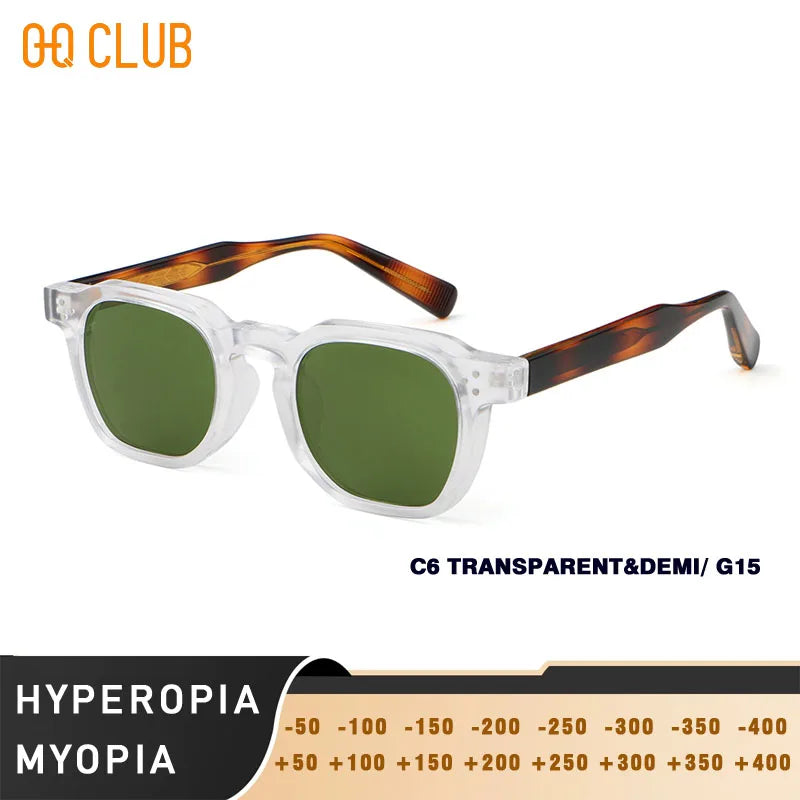 Retro Punk Polarized Lenses Men Sunglasses Square Trends