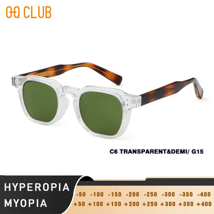 Retro Punk Polarized Lenses Men Sunglasses Square Trends