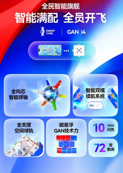 GAN i4 Ai Smart Maglev Magnetic 3x3 Magic Cube