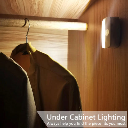 LED Auto ON/OFF Smart Night Lamp Under Cabinet Light