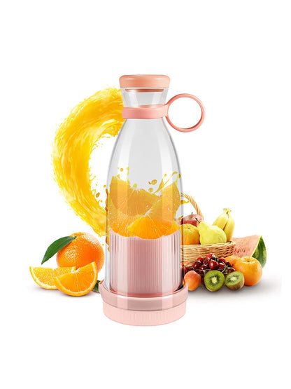 Rechargeable Mixers Fresh Fruit Juicers  Juice Bottle