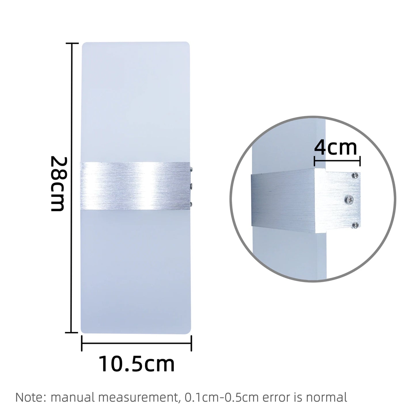 Modern Minimalist Wall Lamp, Indoor LED Wall Light