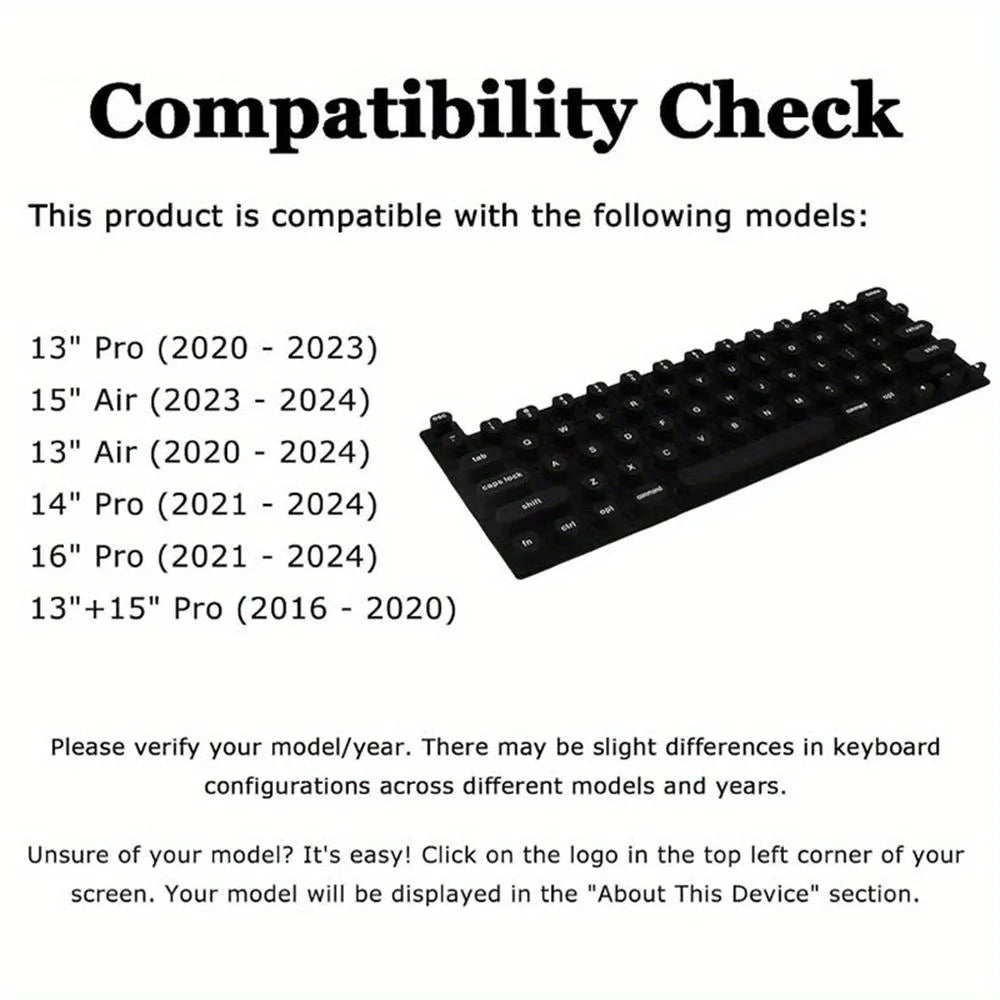Silicone Laptop Keyboard Film Long Nails Convenien Key Caps