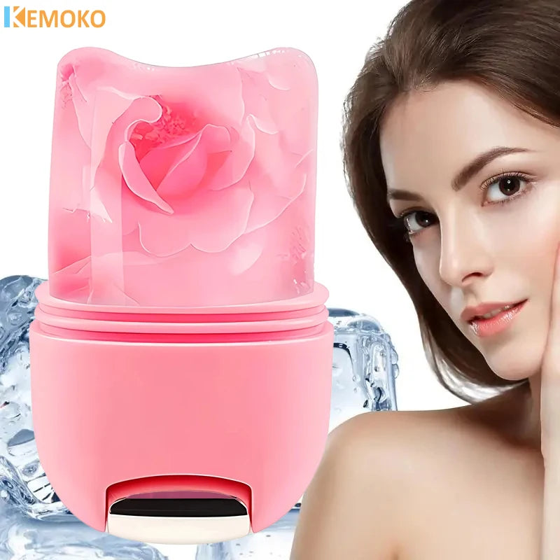 Silicone Ice Face Roller Facial Cube Roller Trays
