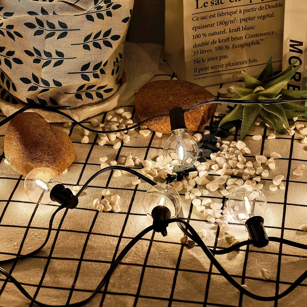 Garland String Lights LED Outdoor Patio String Lights