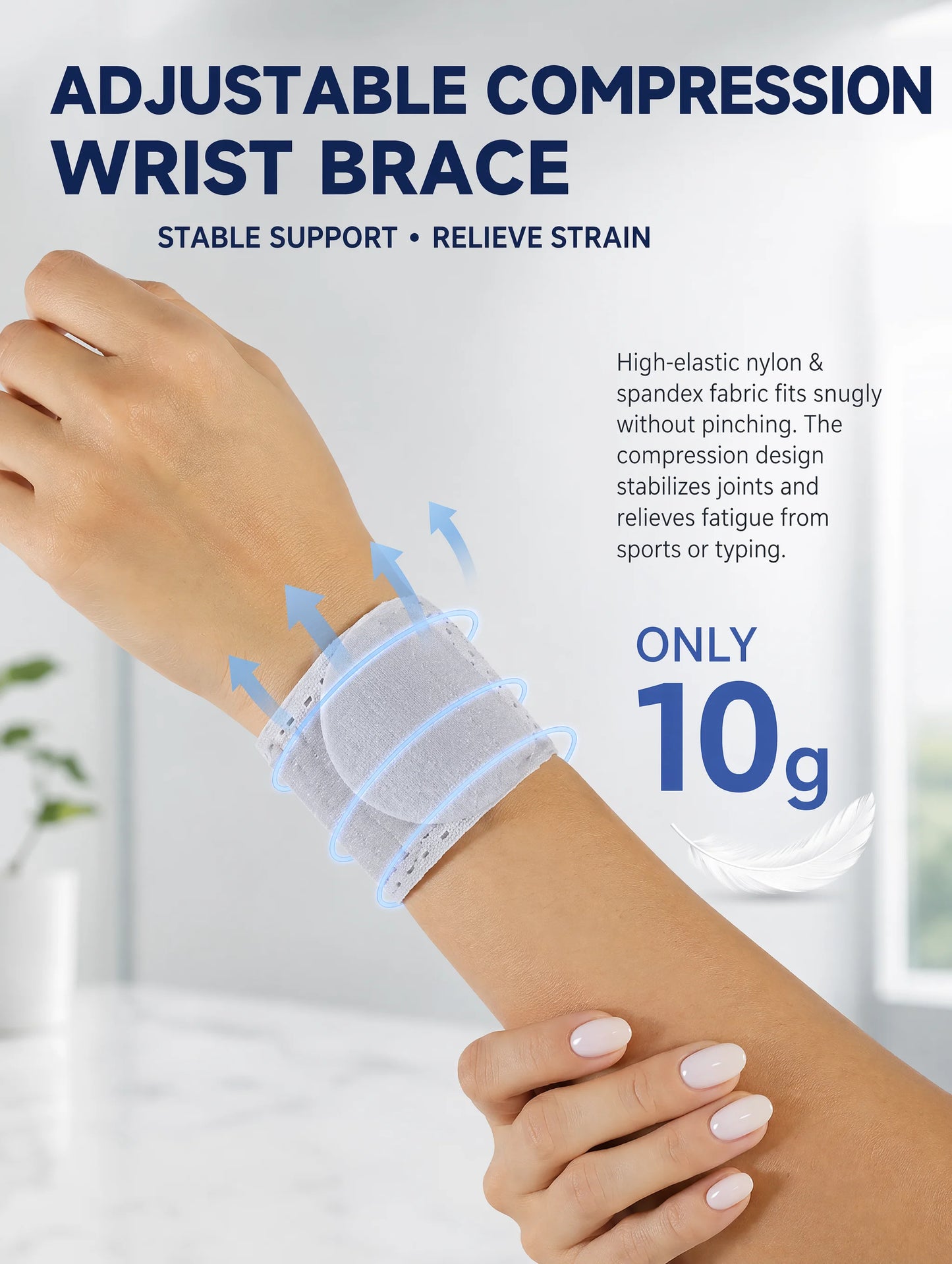VBOSI Lightweight Compression Wrist Brace for Women