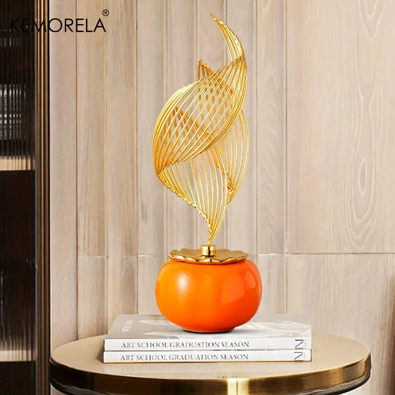 Ceramic Statue Nordic Creative Light Luxury Living Room