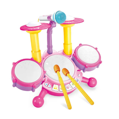 Kids Drum Set Toddlers 1-3 Musical Baby Educational Instruments