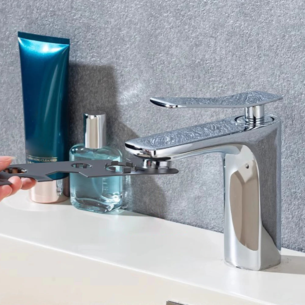 Sink Faucet Wrench Multifunctional Faucet Aerator Tool