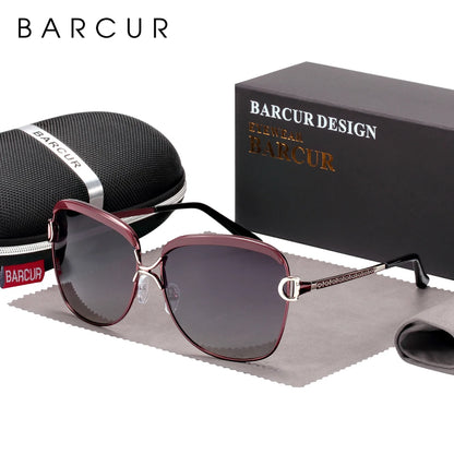 Polarized Ladies Sunglasses Women Gradient Lens
