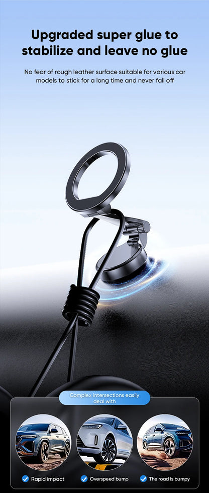 1080 Magsafe Car Phone Holder For Vehicles Mobile Support