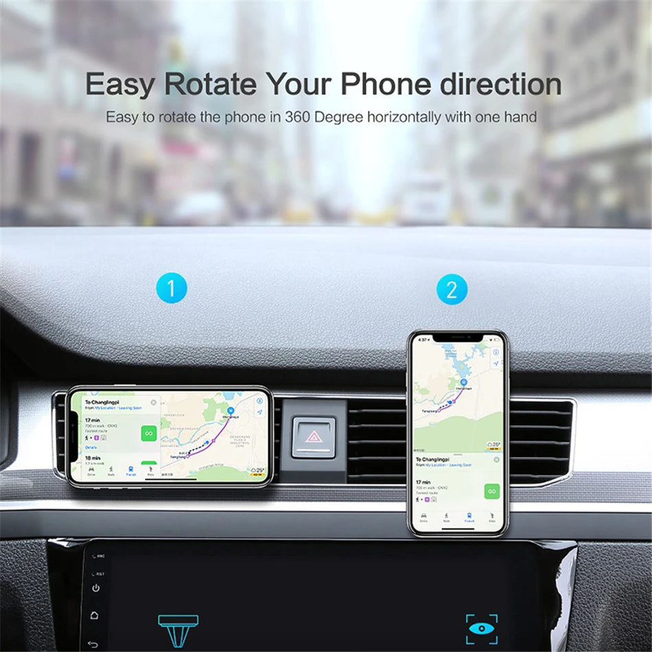 Magnetic Car Mobile Phone Holder Air Vent Clip Smart Phone Stand