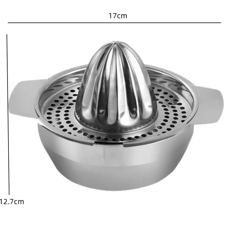 Glass Manual Lemon Juicer Orange Squeezer Juice Extractor