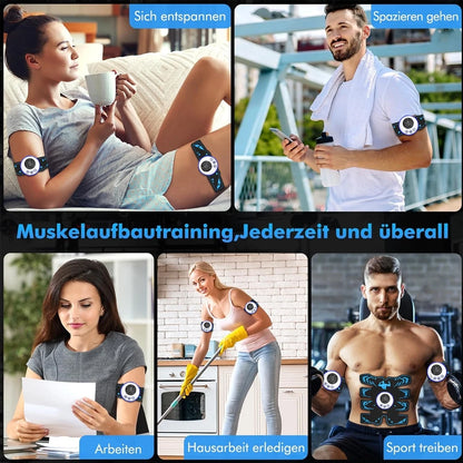 Wireless EMS Abdominal Stimulator 8 Pack Abs Muscle Toner
