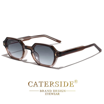 Punk Polygonal Men Sunglasses Personalized Design Square
