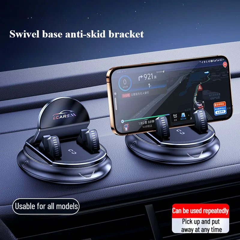 360 Degree Rotating Car Mobile Holder Sticky Suction Cup