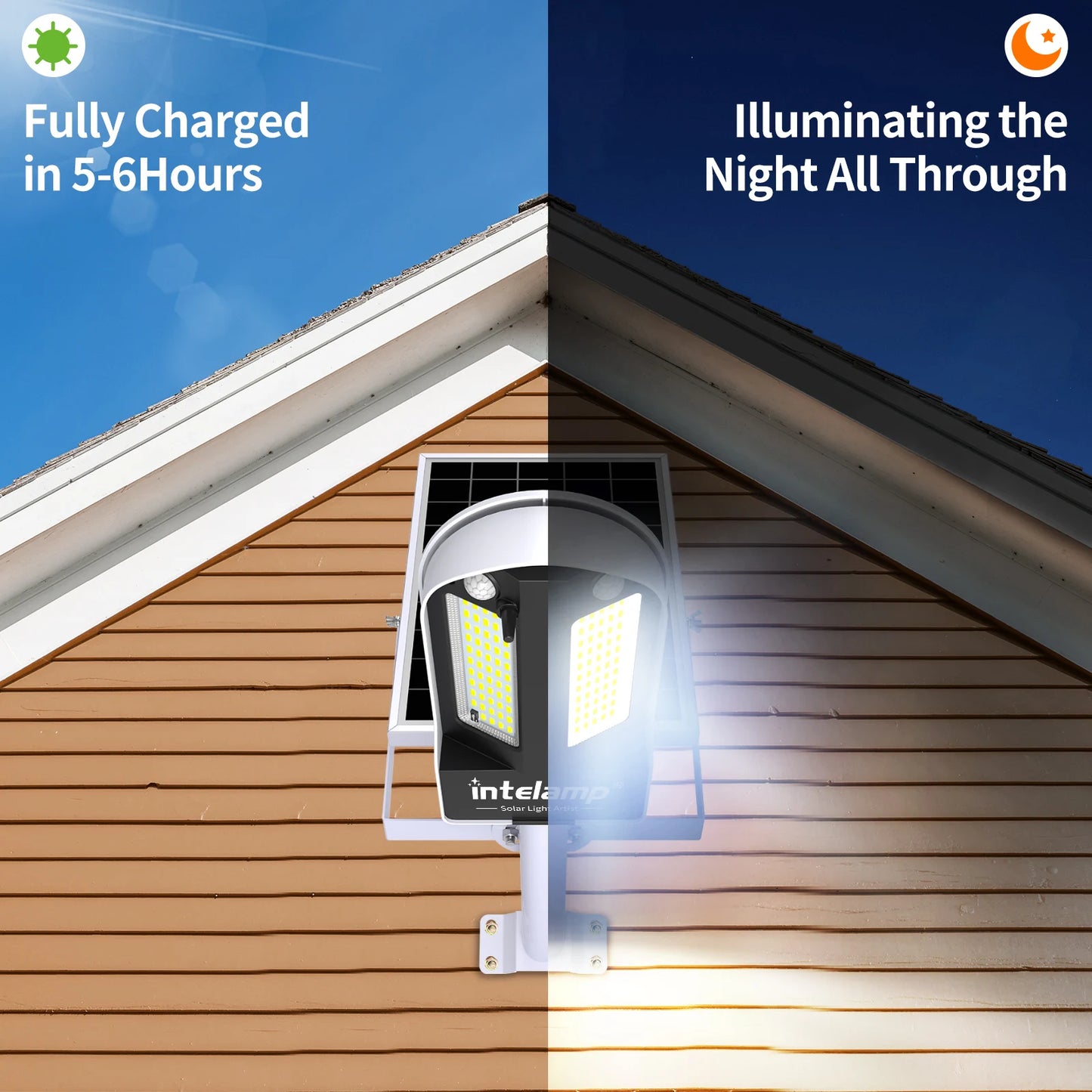 Super Powerful LED Solar Light Outdoor IP65 Motion Sensor