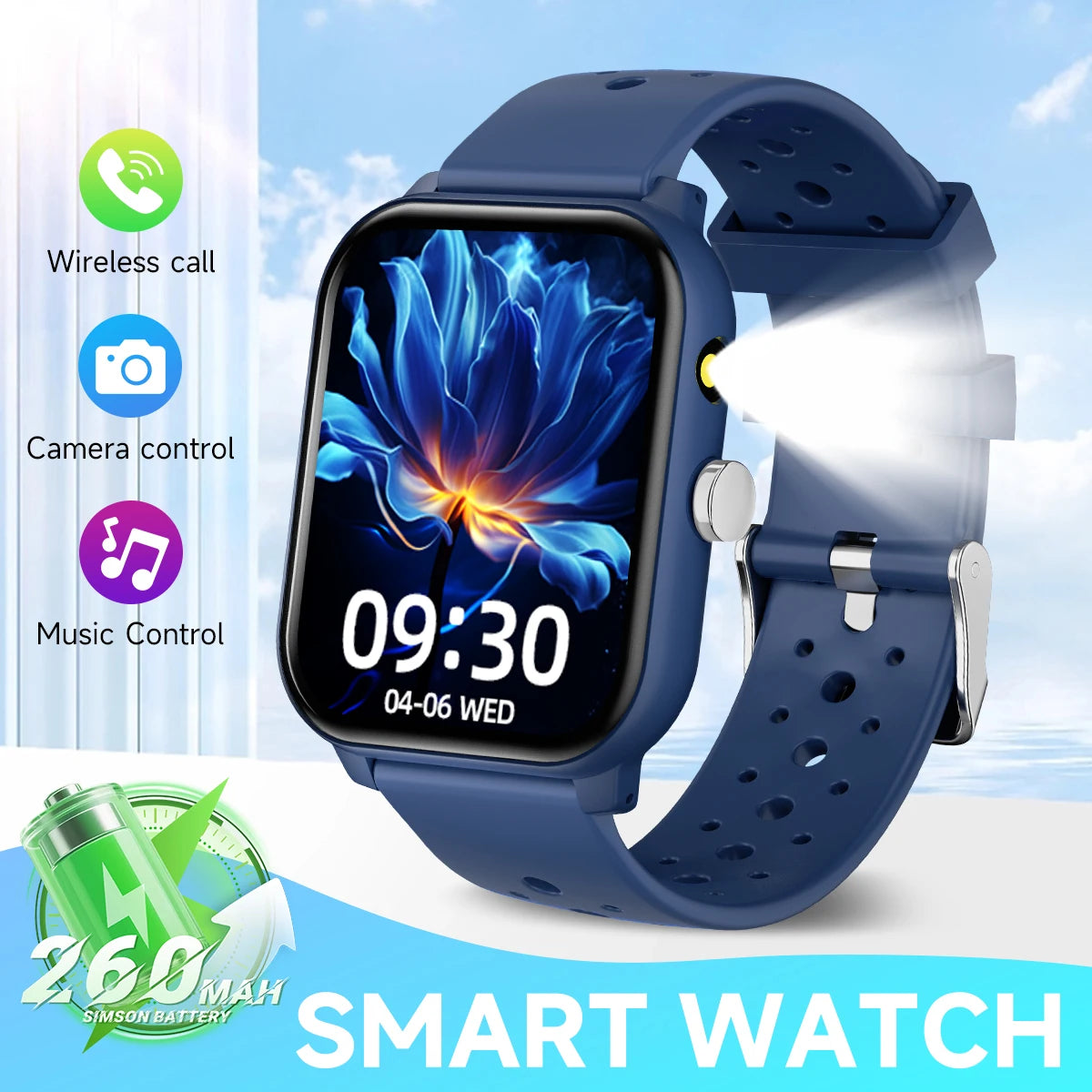 New Game Smart Watch 1.83'' Bluetooth Call Sports Mode