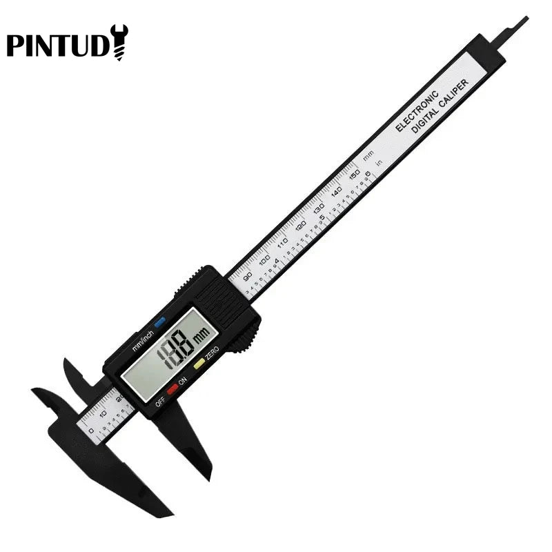 1PC Plastic Vernier Caliper Digital Display Caliper Measuring Tool