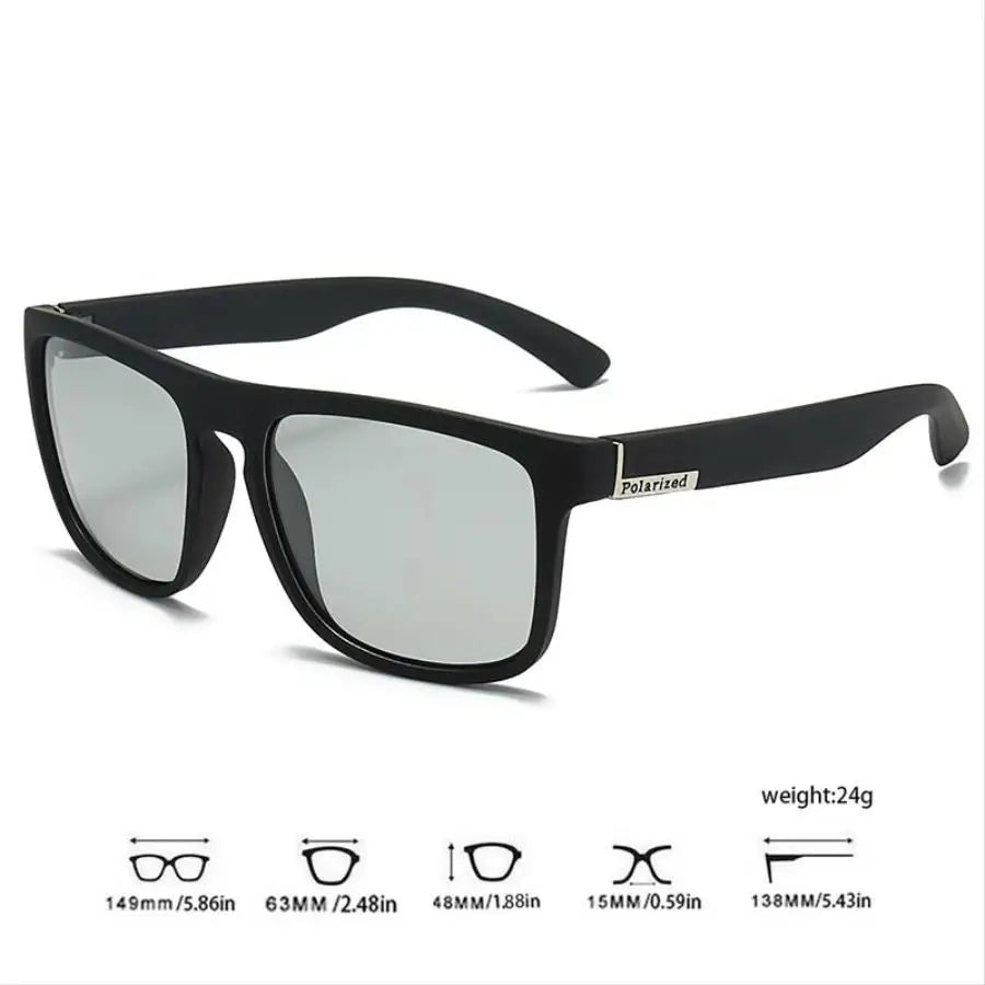 Fashion Photochromic Polarized Sunglasses Men Women