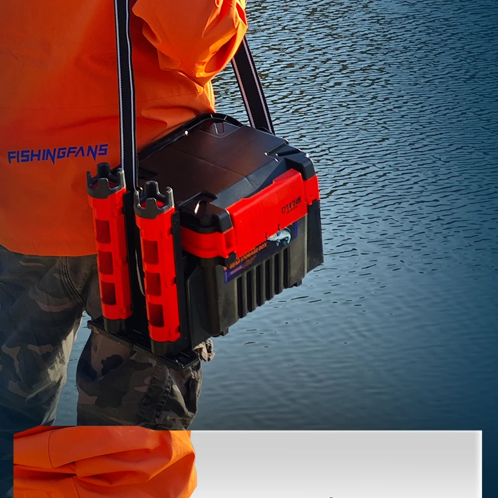 Fishingfans Fishing Box Organizer Multi-function Lure