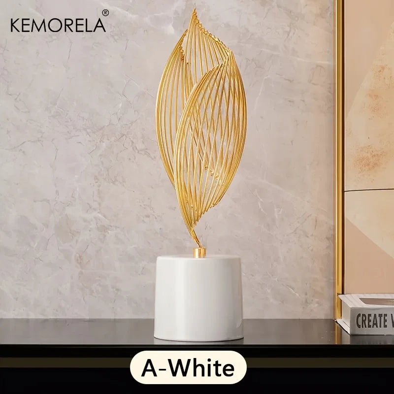 Ceramics Statue Exquisite Home Decor Modern Abstract Art Statue